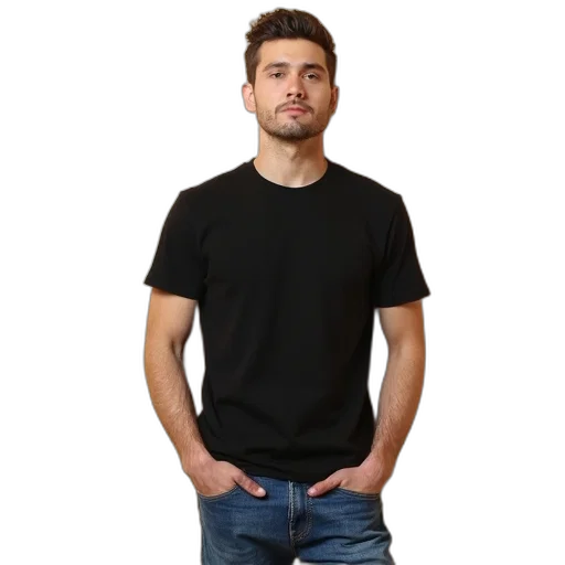 staff, jacket, face, 3d render, cartoon, photorealistic, concept art, dark transparent PNG cut-out