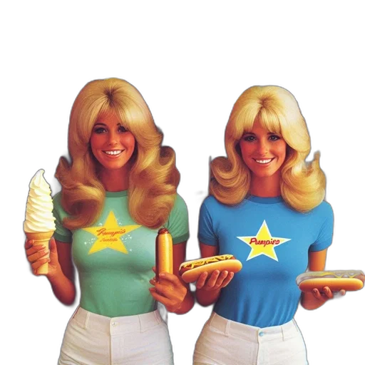 food, staff, concept art, comic book art, 3d render, cartoon, golden, two transparent PNG cut-out