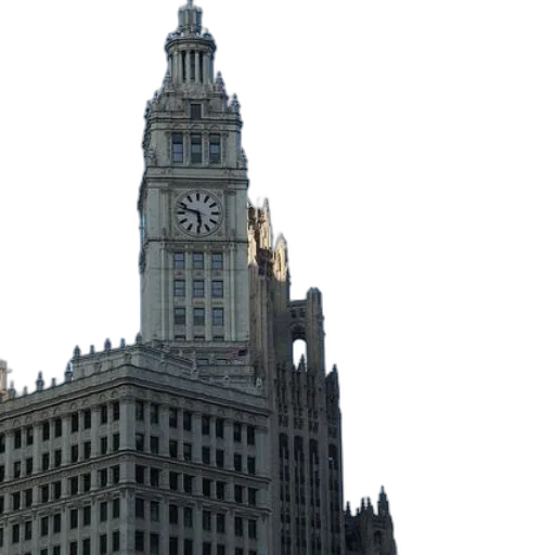 building, tall, clock, tower, white, face, black, hands transparent PNG cut-out