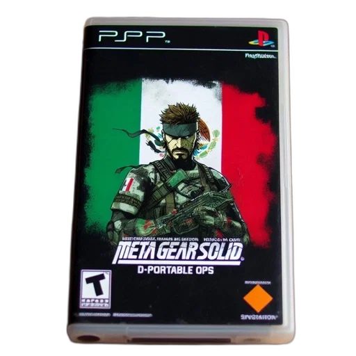 psp, game, case, metal transparent PNG cut-out
