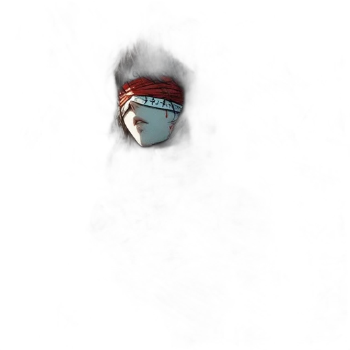 mask, face, hat, robot, 3d render, photorealistic, concept art, pixel art transparent PNG cut-out