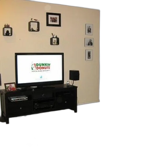 furniture, staff, 3d render, monochrome, cozy, living, room, flat-screen transparent PNG cut-out