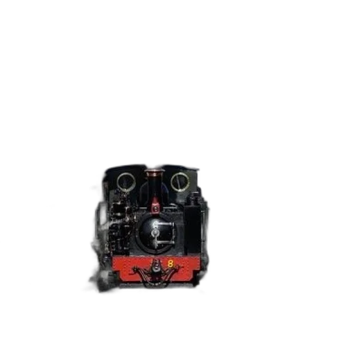 robot, car, mask, face, photorealistic, 3d render, concept art, vintage transparent PNG cut-out