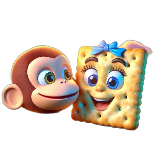 food, animal, face, creature, 3d render, concept art, photorealistic, fire transparent PNG cut-out
