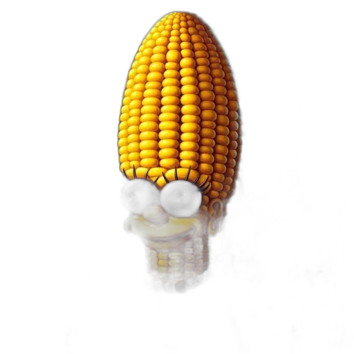 food, hat, jewelry, crown, photorealistic, 3d render, field, corn transparent PNG cut-out