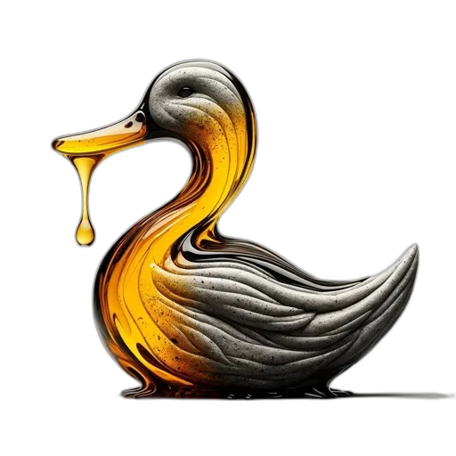 animal, jewelry, photorealistic, oil painting, concept art, 3d render, golden, digitally-rendered transparent PNG cut-out