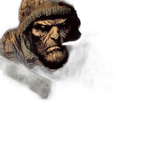 creature, face, mask, concept art, comic book art, fantasy art, photorealistic, intensely transparent PNG cut-out