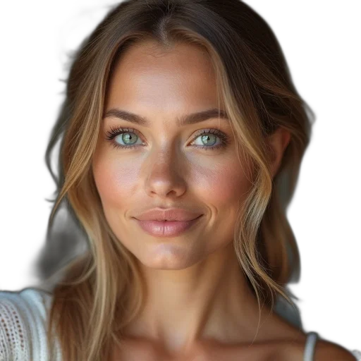 face, jewelry, mask, hair transparent PNG cut-out