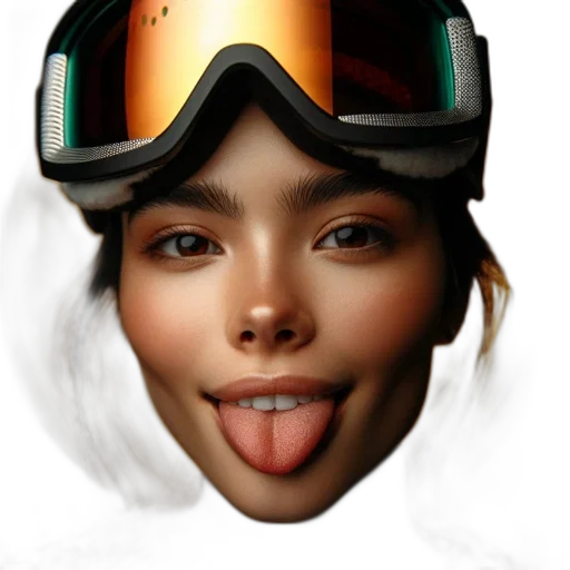 face, mask, hat, photorealistic, concept art, fantasy art, cartoon, woman transparent PNG cut-out