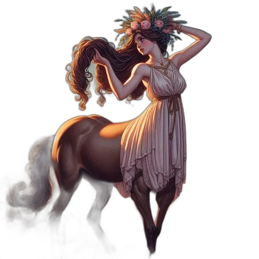 dress, creature, staff, dragon, concept art, fantasy art, photorealistic, pixel art transparent PNG cut-out