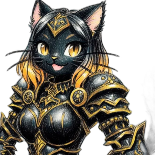 mask, fantasy art, concept art, comic book art, anime, golden, armored, golden-eyed transparent PNG cut-out