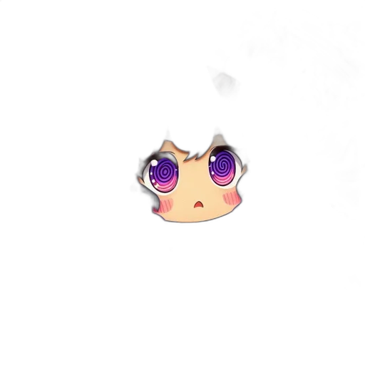 staff, face, mask, creature, anime, pixel art, vaporwave, 3d render transparent PNG cut-out
