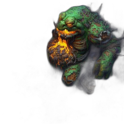 dragon, creature, mask, staff, concept art, fantasy art, 3d render, photorealistic transparent PNG cut-out