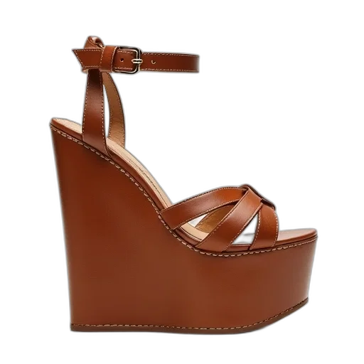 shoes, wedged, sandal, seychelles, collection, 499, created, leather transparent PNG cut-out