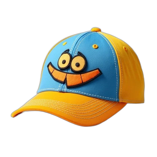 hat, crown, mask, 3d render transparent PNG cut-out