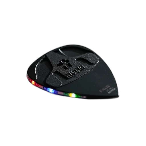 jewelry, hat, 3d render, black, guitar, pick, series, colorful transparent PNG cut-out