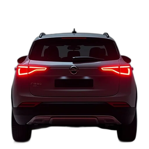 car, 3d render, new, opel transparent PNG cut-out