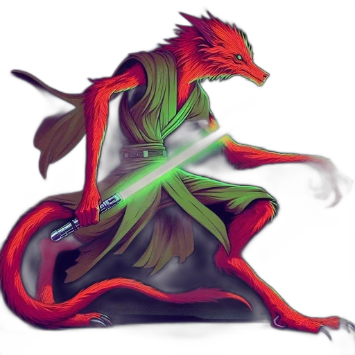 dragon, staff, creature, sword, fantasy art, concept art, pixel art, cyberpunk transparent PNG cut-out