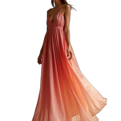 dress, photorealistic, concept art, 3d render transparent PNG cut-out