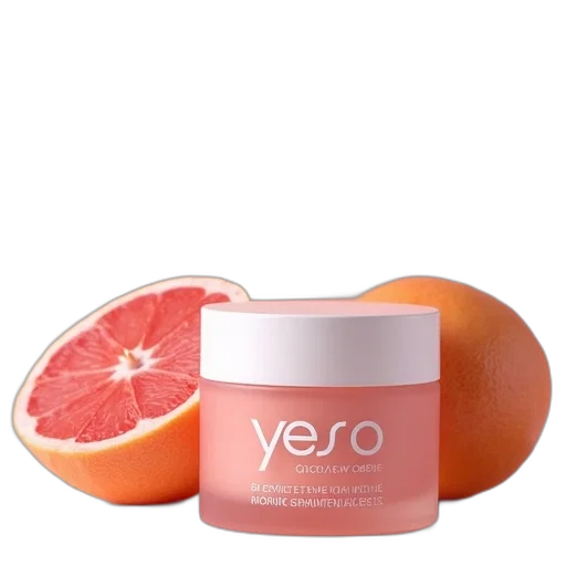 yeso, gentle, eye, cream, pink, grapefruit transparent PNG cut-out