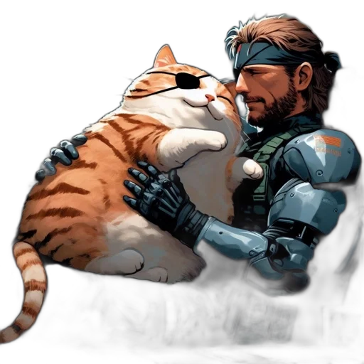 animal, robot, weapon, concept art, pixel art, fantasy art, comic book art, man transparent PNG cut-out