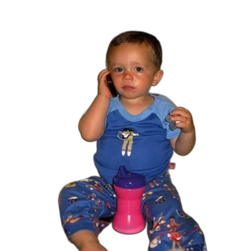 baby, pajamas, sitting, couch, pink, sippy, cup transparent PNG cut-out