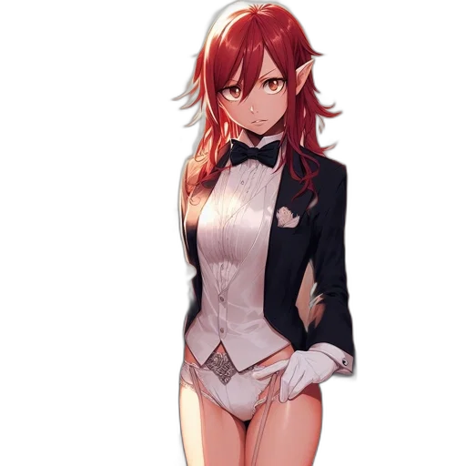 dress, staff, robot, jacket, pixel art, concept art, anime, cartoon transparent PNG cut-out