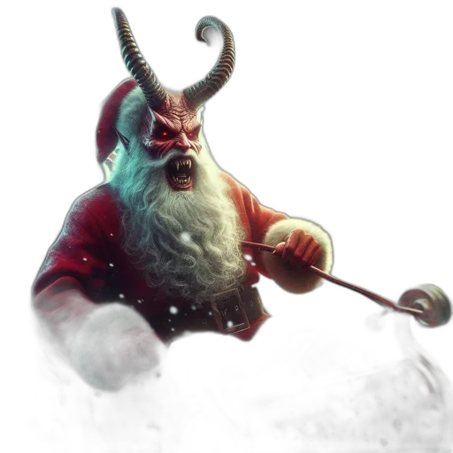 staff, dragon, fantasy art, concept art, 3d render, photorealistic, unconventional, santa transparent PNG cut-out