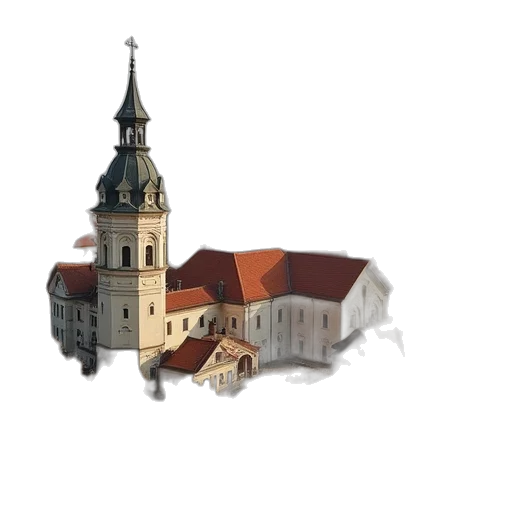 building, watercolor, 3d render, concept art transparent PNG cut-out