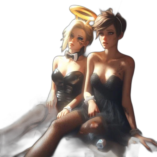 dress, concept art, fantasy art, pixel art, photorealistic, monochrome, two, anthropomorphic transparent PNG cut-out