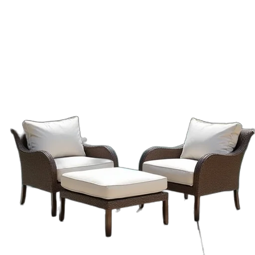furniture, 3d render, photorealistic, concept art transparent PNG cut-out