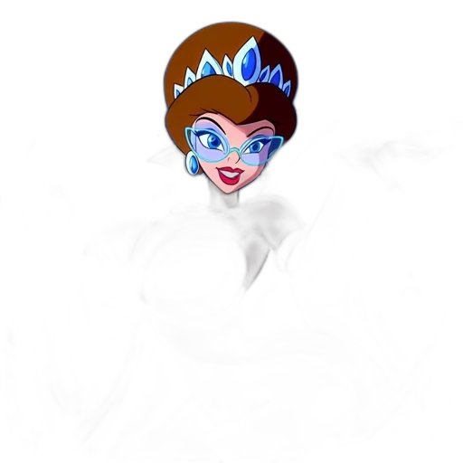 crown, mask, face, staff, cartoon, concept art, pixel art, photorealistic transparent PNG cut-out
