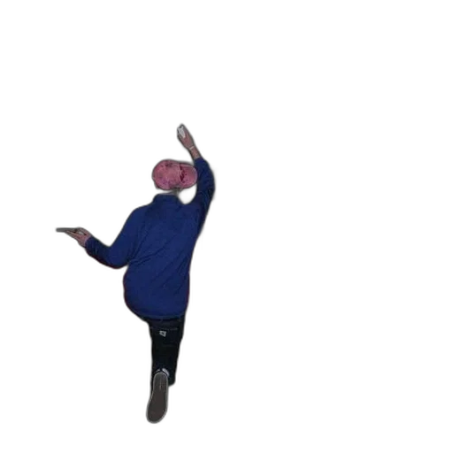 jacket, staff, umbrella, hat, 3d render, concept art, pixel art, vaporwave transparent PNG cut-out