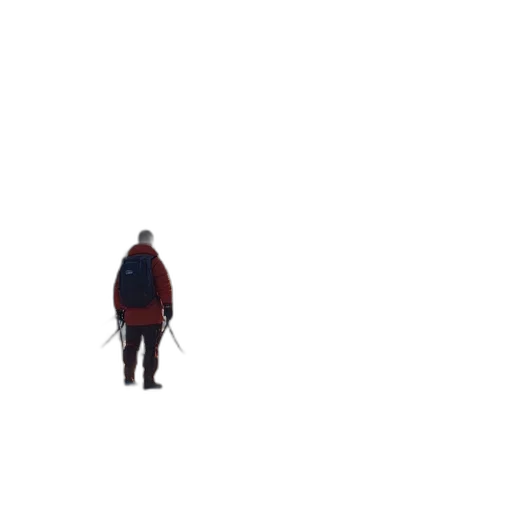 jacket, umbrella, hat, creature transparent PNG cut-out