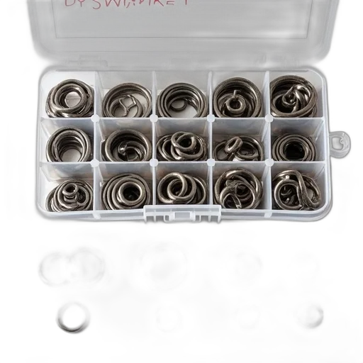 jewelry, plastic, container, filled, various, sizes, metal, rings transparent PNG cut-out
