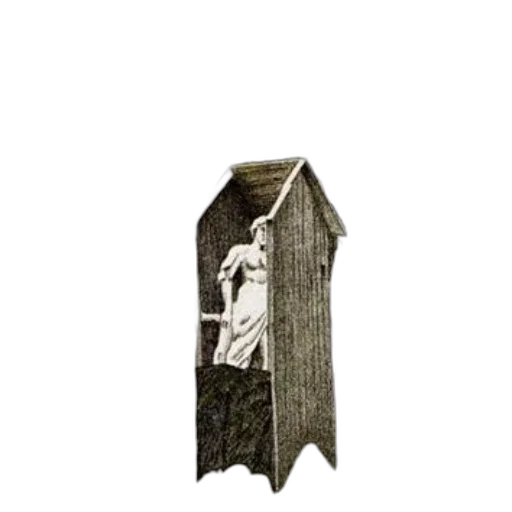 dress, staff, furniture, jacket, concept art, forest, black-and-white, illustration transparent PNG cut-out