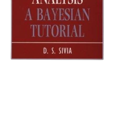 bayesian, tutorial, book, cover, red, blue, background, featuring transparent PNG cut-out
