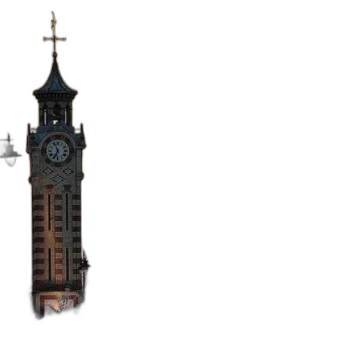 building, 3d render, concept art, photorealistic transparent PNG cut-out
