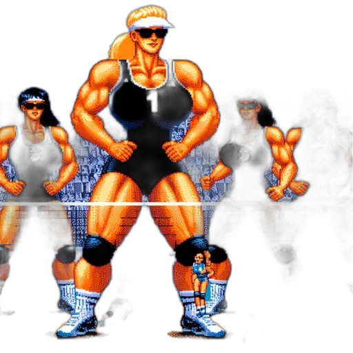 concept art, pixel art, comic book art, 3d render, scene, vintage, video, game transparent PNG cut-out