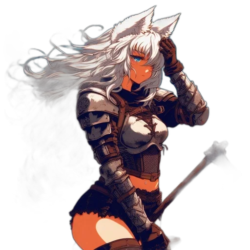 sword, weapon, dragon, fantasy art, concept art, anime, comic book art, monochrome transparent PNG cut-out