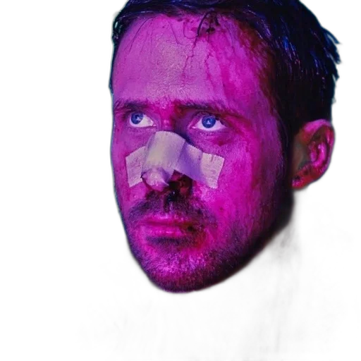 mask, face, creature, staff, photorealistic, concept art, vaporwave, watercolor transparent PNG cut-out