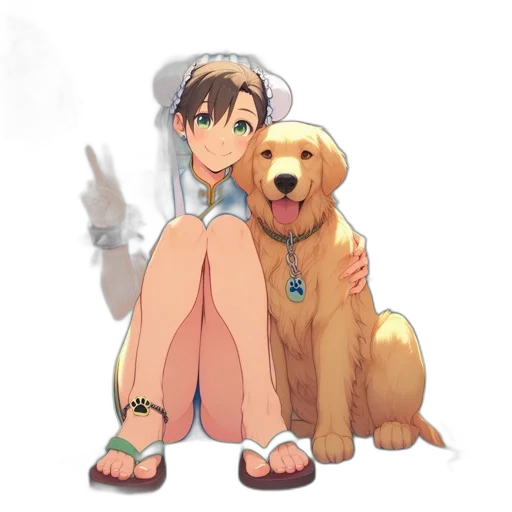 animal, weapon, creature, staff, pixel art, anime, concept art, cartoon transparent PNG cut-out