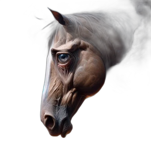 mask, face, animal, creature, photorealistic, concept art, oil painting, fantasy art transparent PNG cut-out
