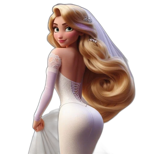 dress, 3d render, concept art, cartoon, photorealistic, animated, figure, likely transparent PNG cut-out