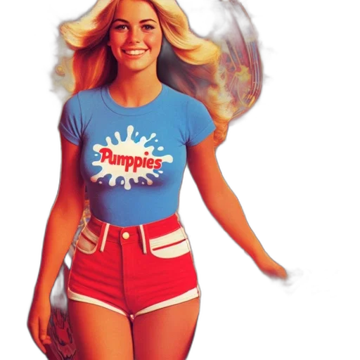 comic book art, concept art, photorealistic, 3d render, outer space, young, woman, stands transparent PNG cut-out