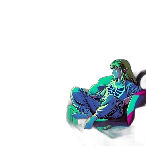 robot, furniture, shoes, jewelry, vaporwave, concept art, 3d render, pixel art transparent PNG cut-out