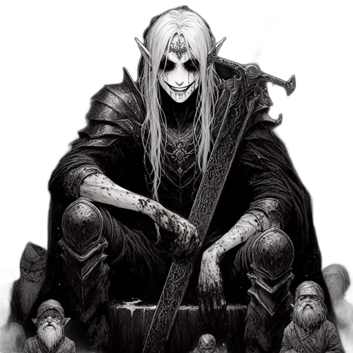 creature, mask, face, concept art, fantasy art, comic book art, pencil sketch, male transparent PNG cut-out