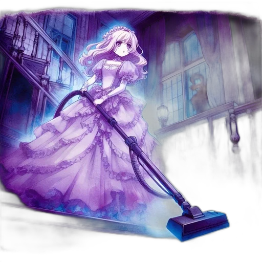 sword, dress, weapon, staff, concept art, watercolor, fantasy art, anime transparent PNG cut-out