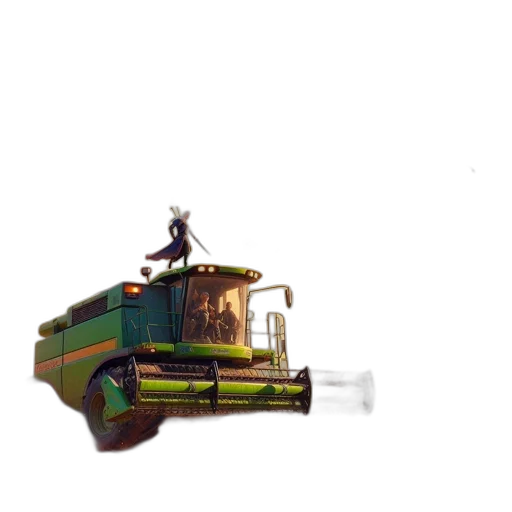 weapon, car, robot, staff, concept art, pixel art, 3d render, fantasy art transparent PNG cut-out