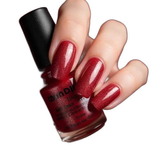red, china, glaze, nail transparent PNG cut-out